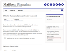 Tablet Screenshot of matthewshanahan.com